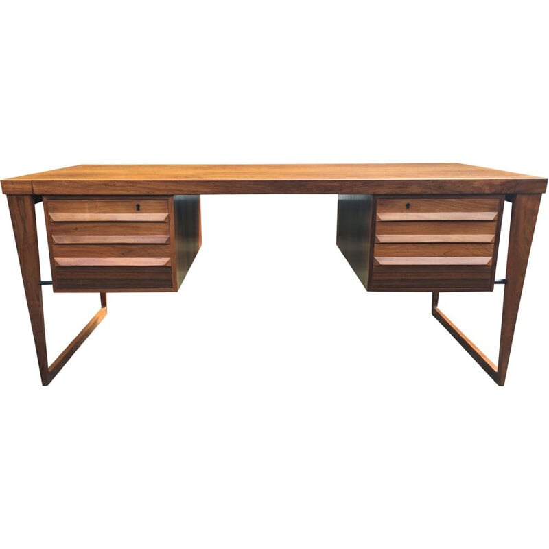 Vintage Desk Model 70 by Kai Kristiansen for Feldballes Mobelfabrik, Denmark 1965s