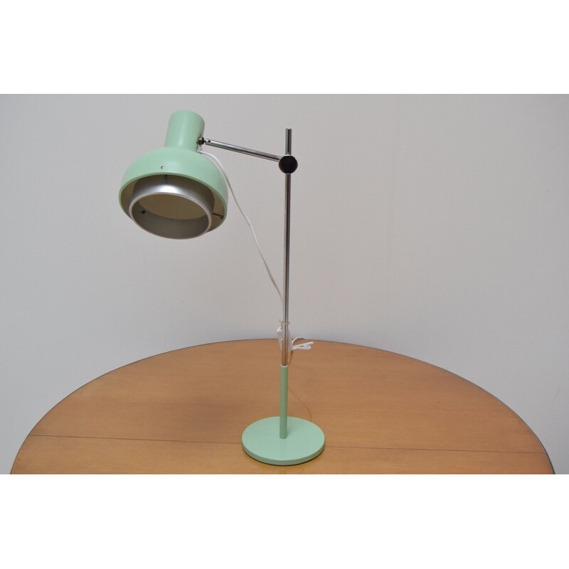 Adjustable vintage lamp in lacquered metal by Josef Hurka for Napako, Czechoslovakia 1960