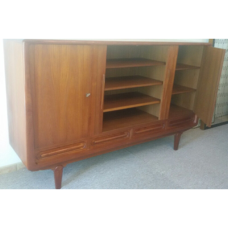 Scandinavian Vamo Sonderborg sideboard in teak wood, Arne VODDER - 1960s