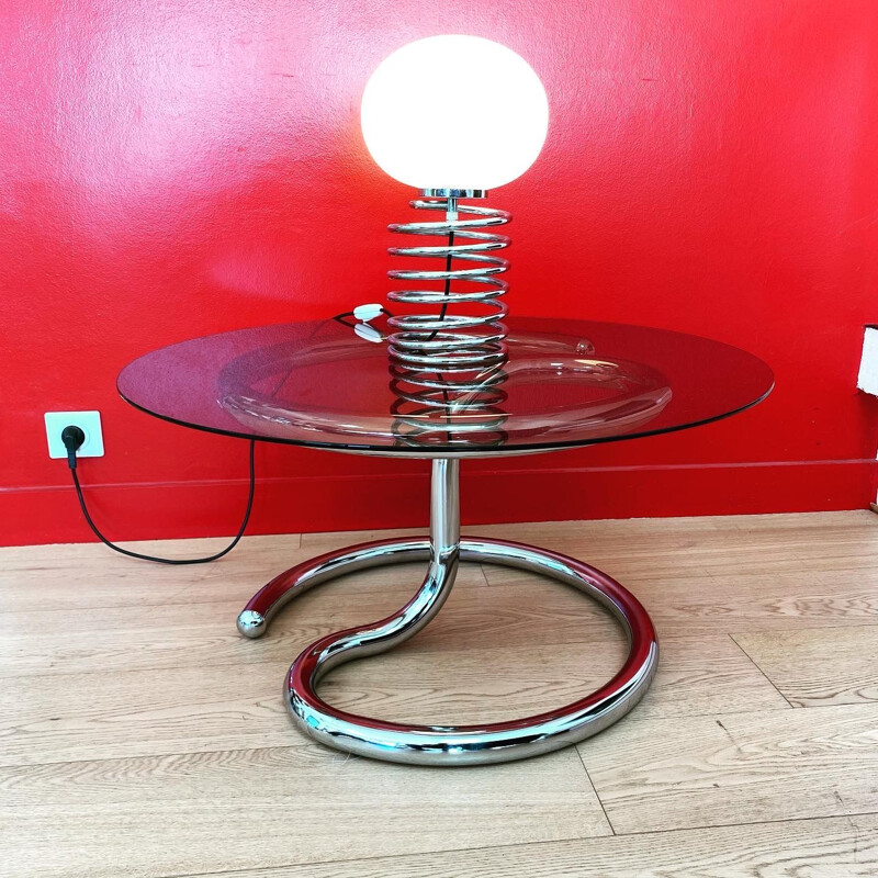 Vintage Anaconda coffee table by Paul Tuttle for Strässle 1971