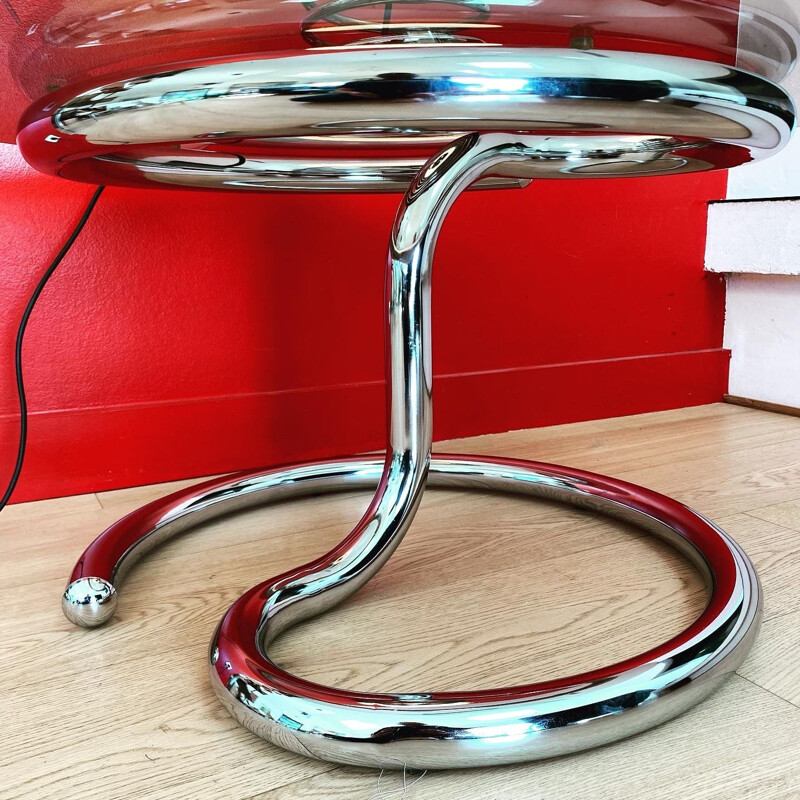 Vintage Anaconda coffee table by Paul Tuttle for Strässle 1971