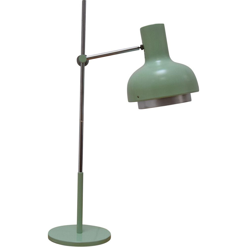 Lampada vintage regolabile in metallo laccato di Josef Hurka per Napako, Cecoslovacchia 1960
