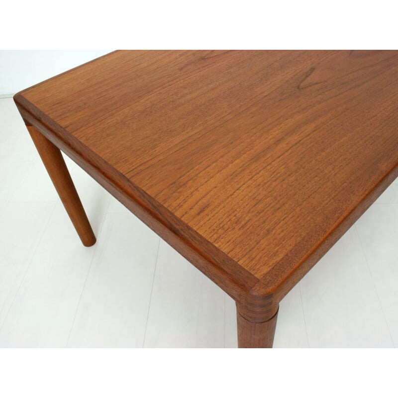 Scandinavian Bramin Møbler coffee table in teak wood, Henry W. KLEIN - 1960s