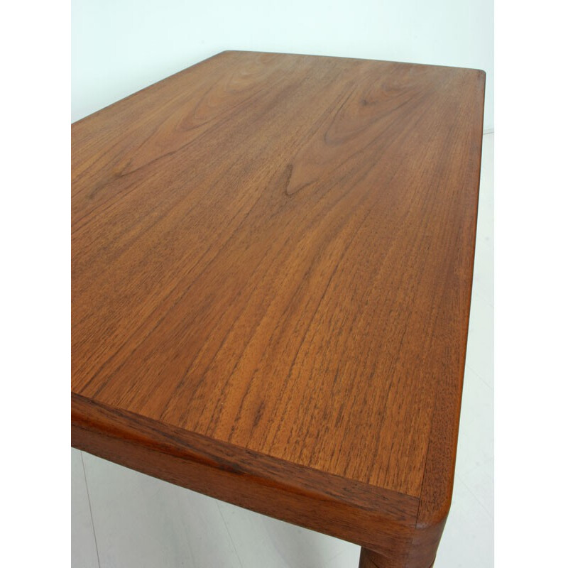 Scandinavian Bramin Møbler coffee table in teak wood, Henry W. KLEIN - 1960s