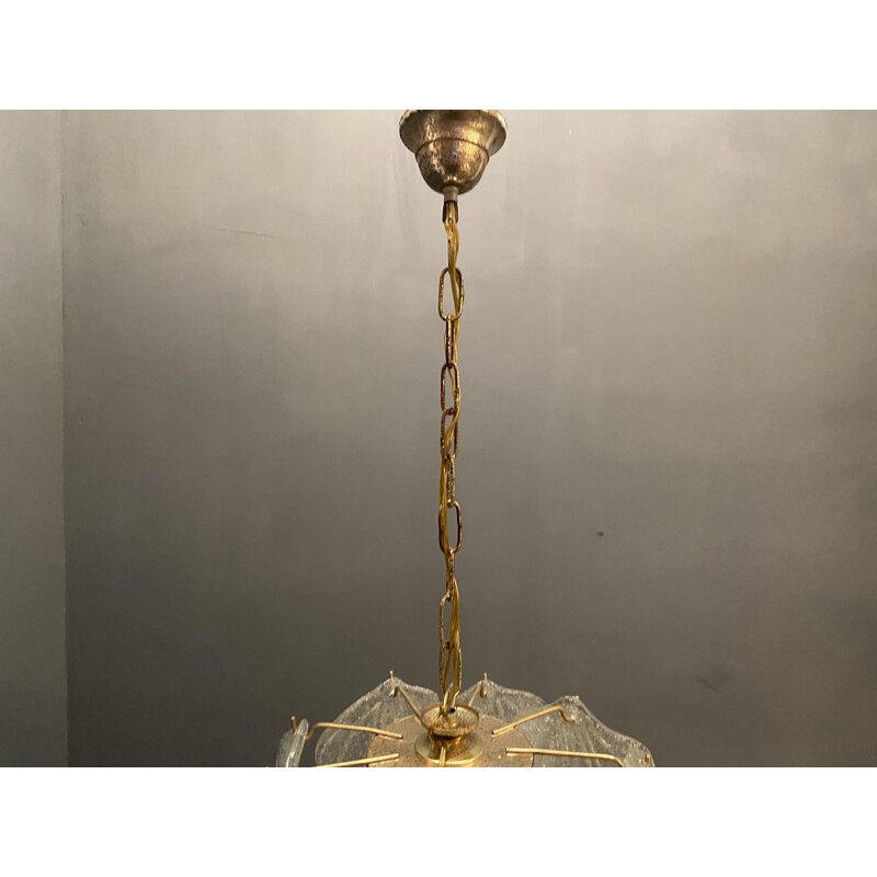 Vintage Murano glass pendant lamp