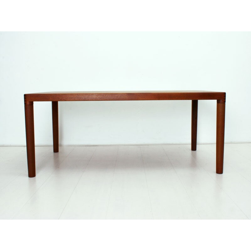 Scandinavian Bramin Møbler coffee table in teak wood, Henry W. KLEIN - 1960s