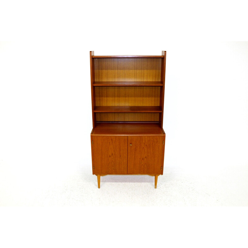 Vintage teak bookcase, Sweden 1960