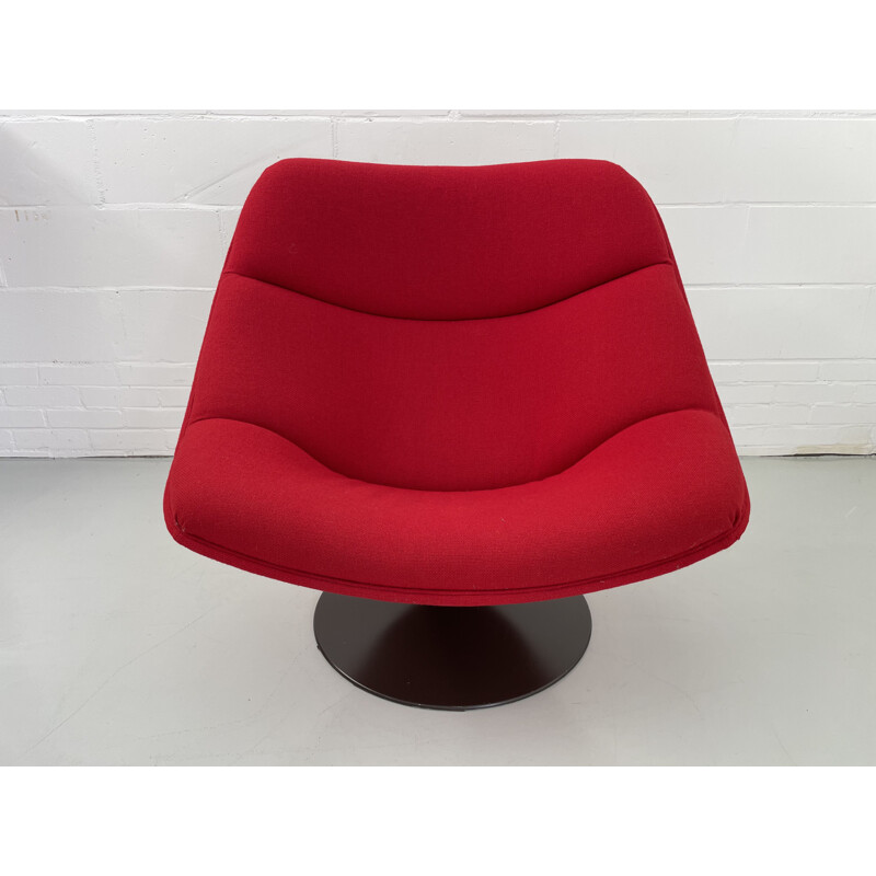 Vintage Oyster lounge armchair model F557 by Pierre Paulin for Artifort 1965