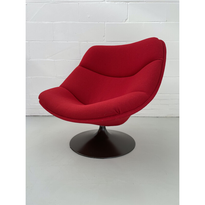 Vintage Oyster lounge armchair model F557 by Pierre Paulin for Artifort 1965