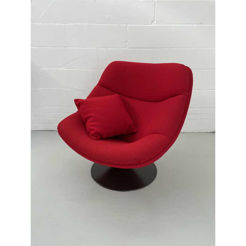 Vintage Oyster lounge armchair model F557 by Pierre Paulin for Artifort 1965