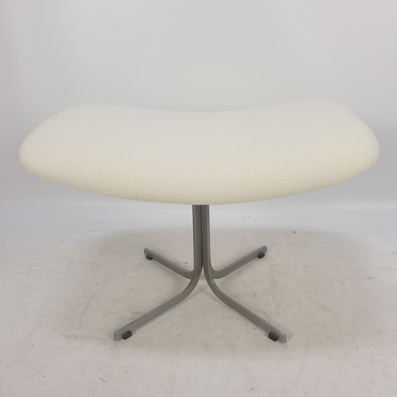 Vintage Big Tulip chair and stool by Pierre Paulin for Artifort 1960