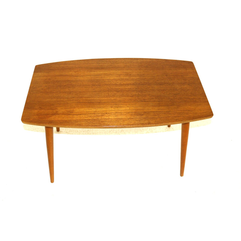 Vintage teak coffee table, Sweden 1950