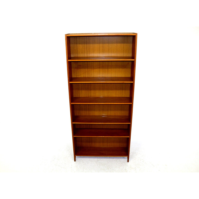 Vintage teak bookcase, Sweden 1960