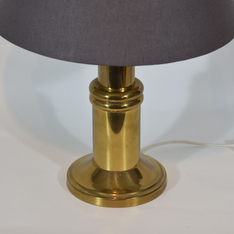 Lampe de table vintage en laiton, 1960