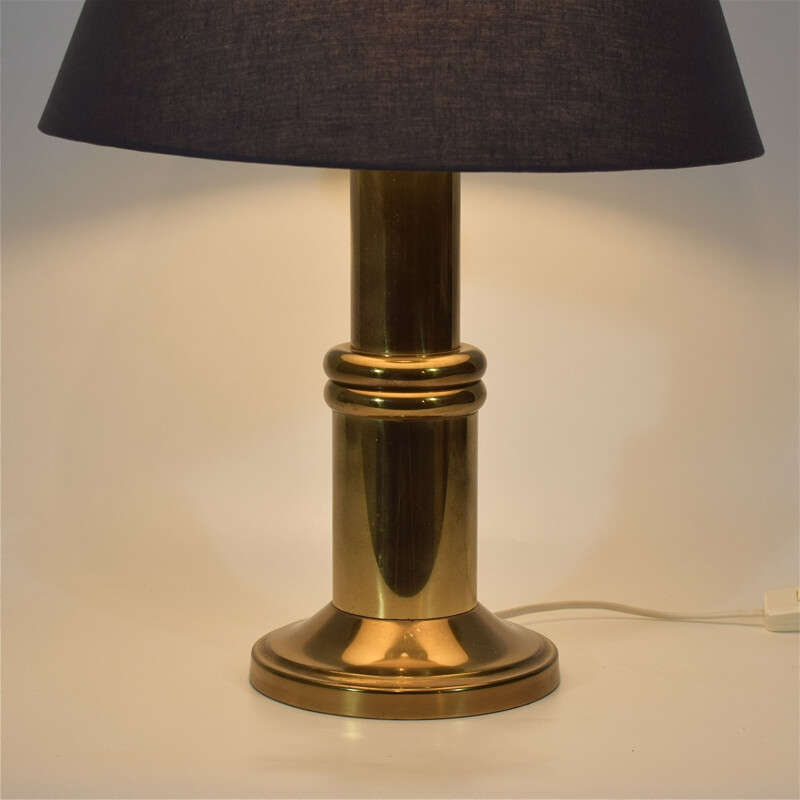 Lampe de table vintage en laiton, 1960