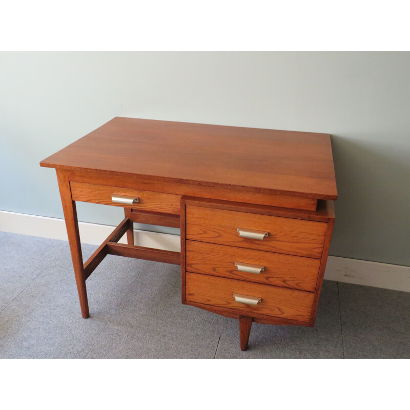 Vintage oak desk 1960s