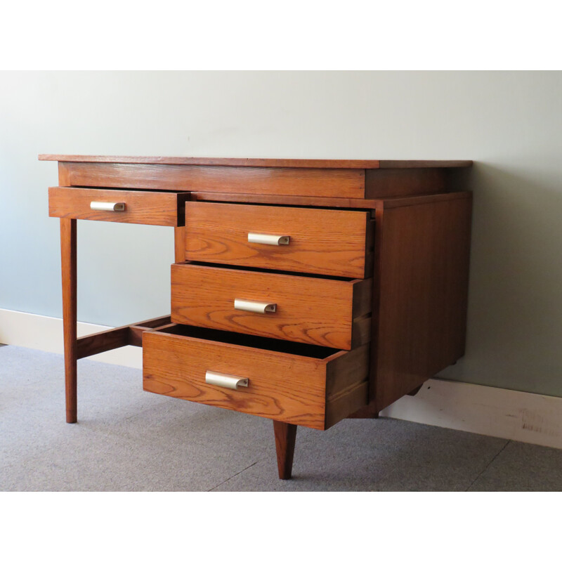 Vintage oak desk 1960s