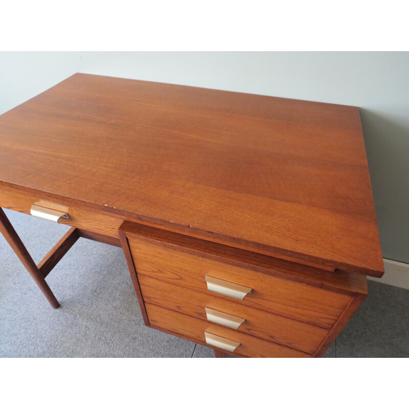 Vintage oak desk 1960s