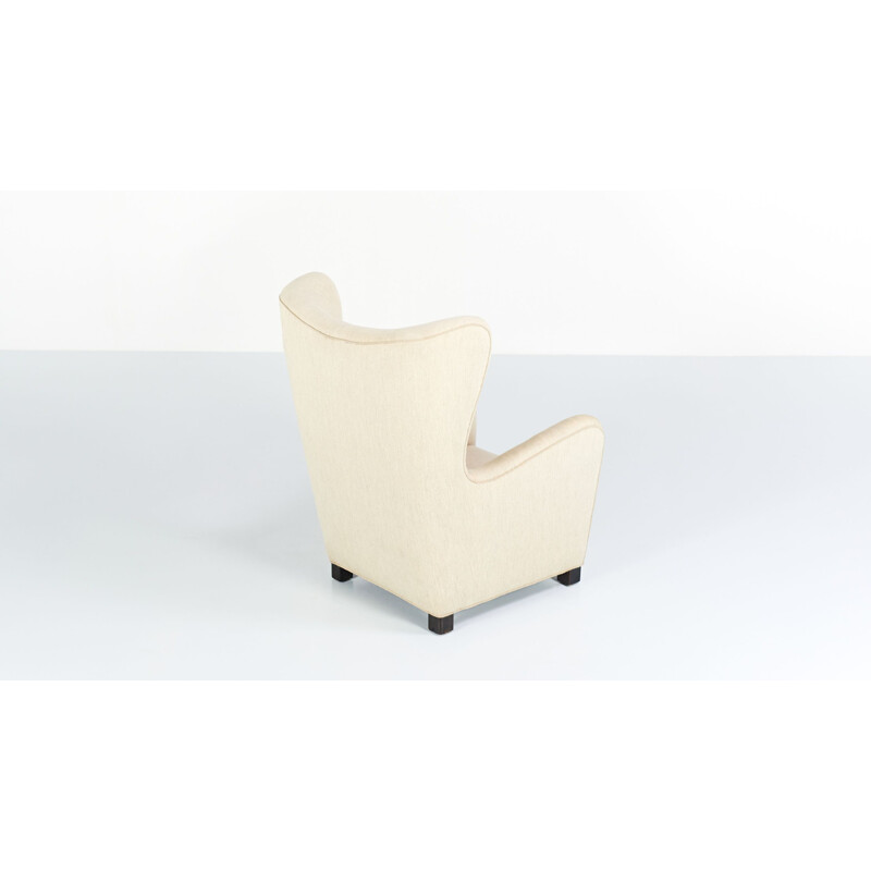 Fauteuil vintage FH-1672 de Fritz Hansen, Danemark 1940