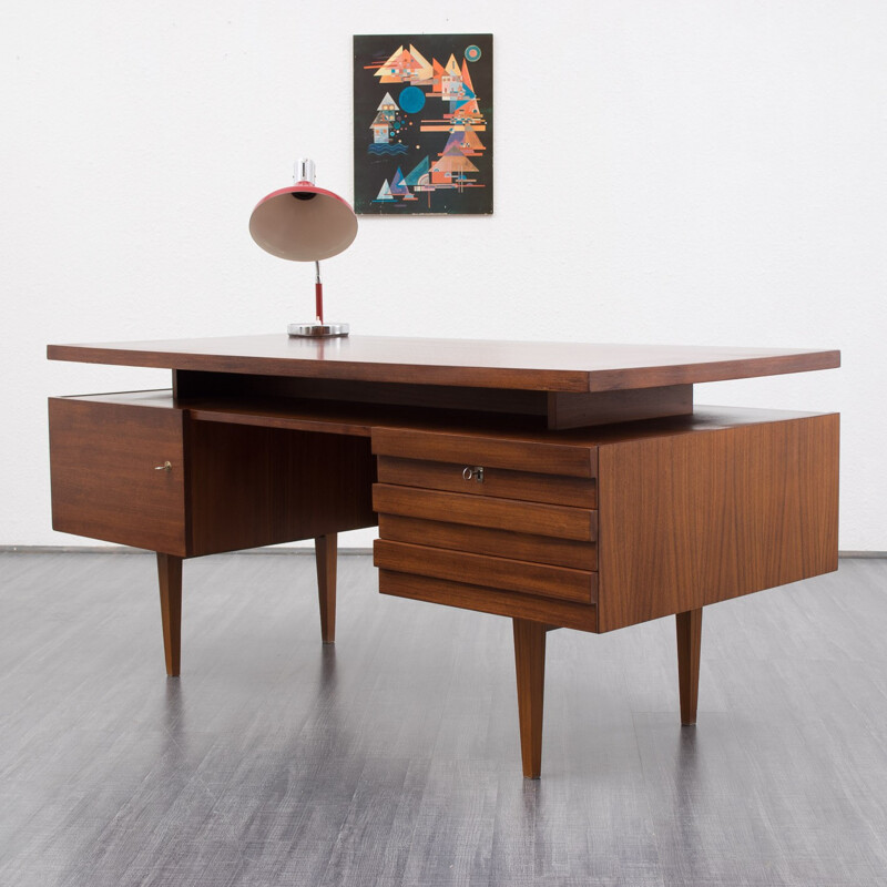 Walnut desk - 60