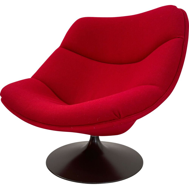 Vintage Oyster lounge armchair model F557 by Pierre Paulin for Artifort 1965