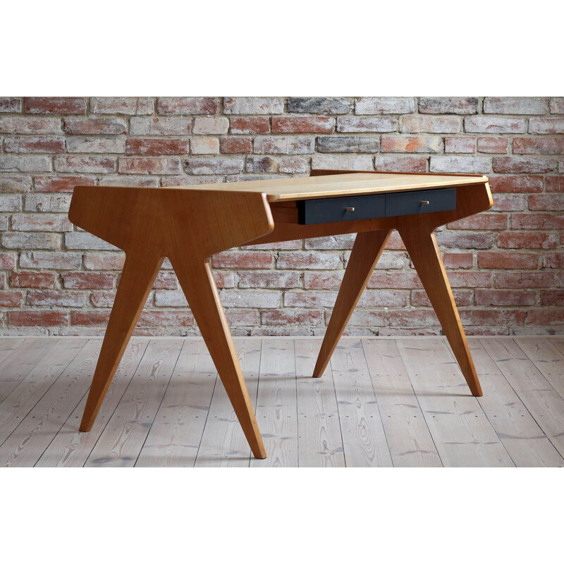 Vintage Helmut Magg Desk for WK Möbel, Germany 1950s