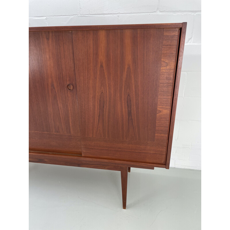 Vintage teak highboard, Denmark