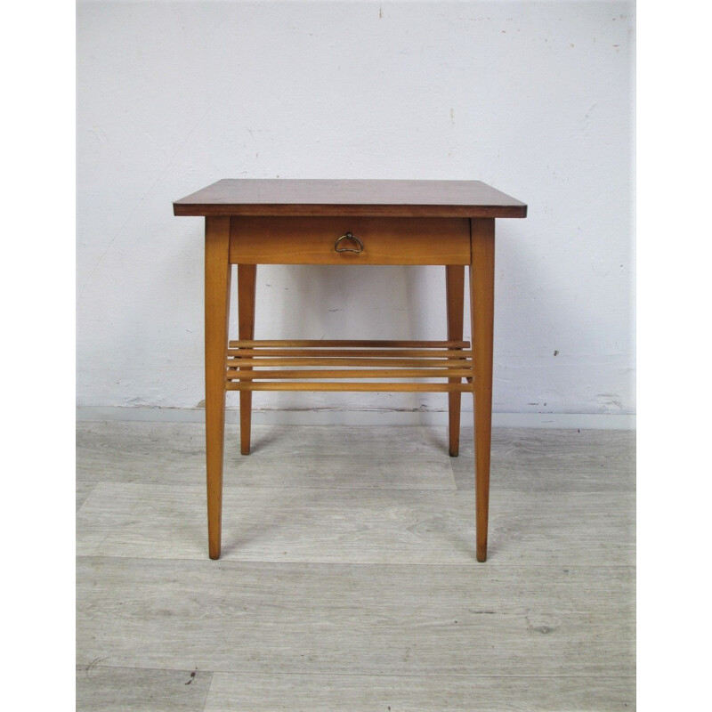 Vintage teak Side Table, 1950s