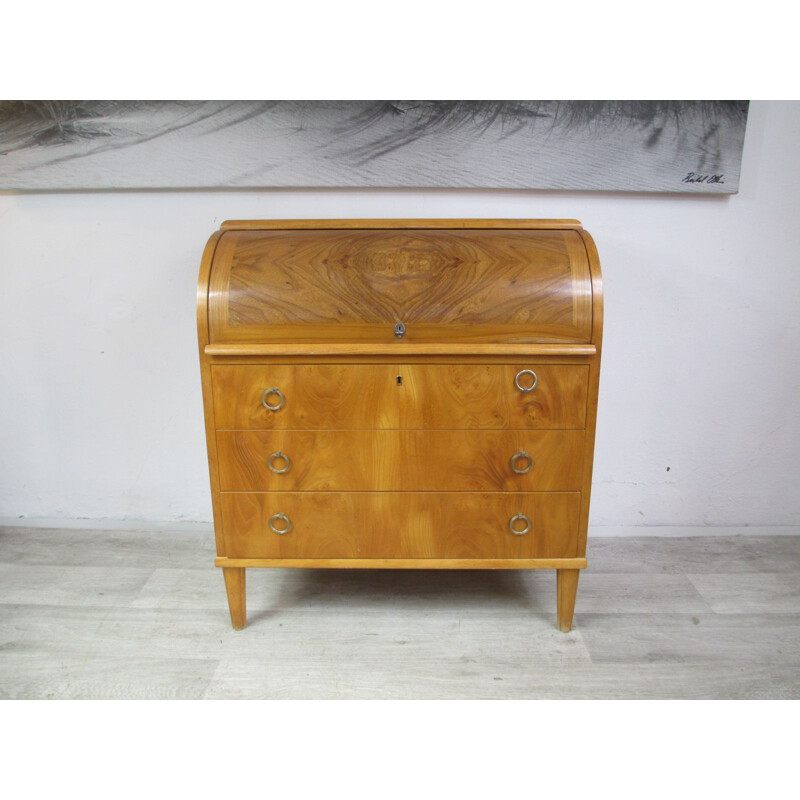 Vintage Secretary Desk, Sweden 1950s