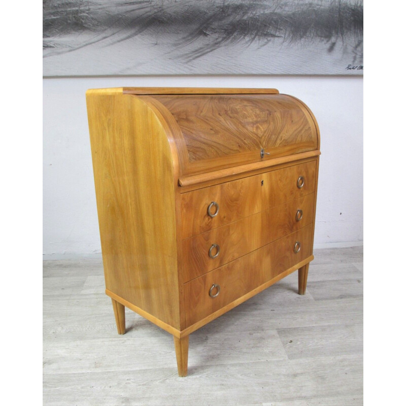 Bureau de secrétaire vintage, Suède 1950