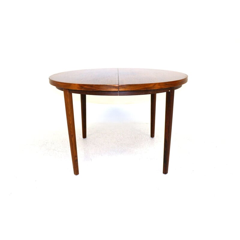 Vintage rosewood dining room table, Denmark 1960s