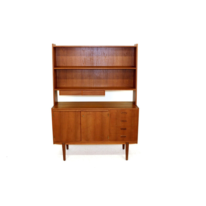 Vintage teak bookcase, Sweden 1960s