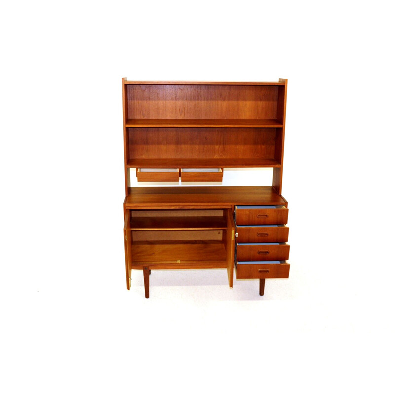 Vintage teak bookcase, Sweden 1960s