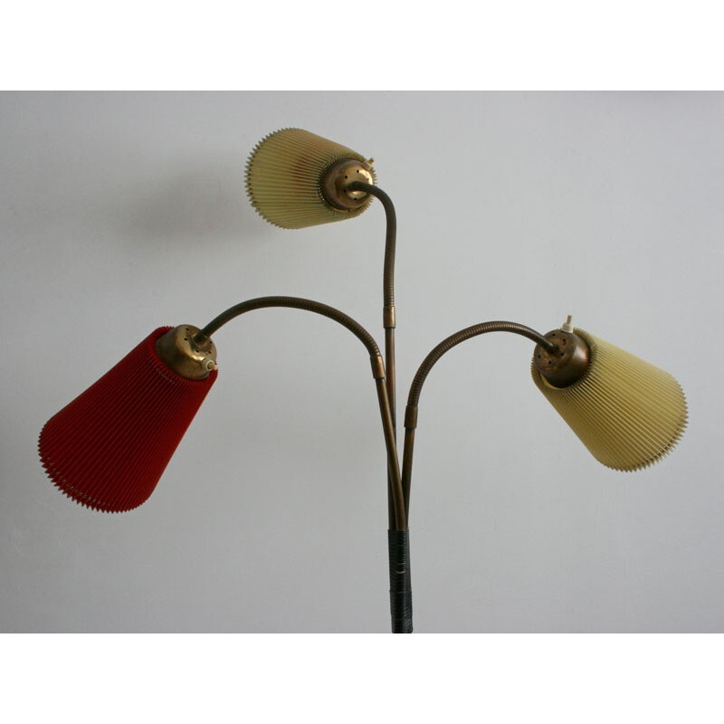 Mid-Century Italian floor lamp with flexible arms - 1950s