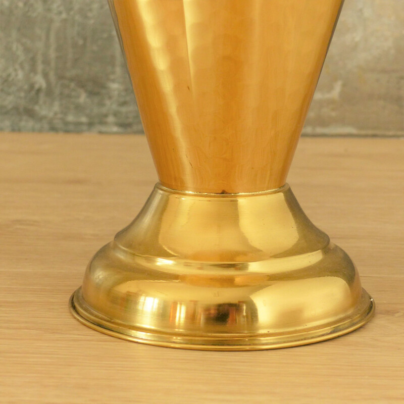 Vintage Brass Umbrella Stand 1950s