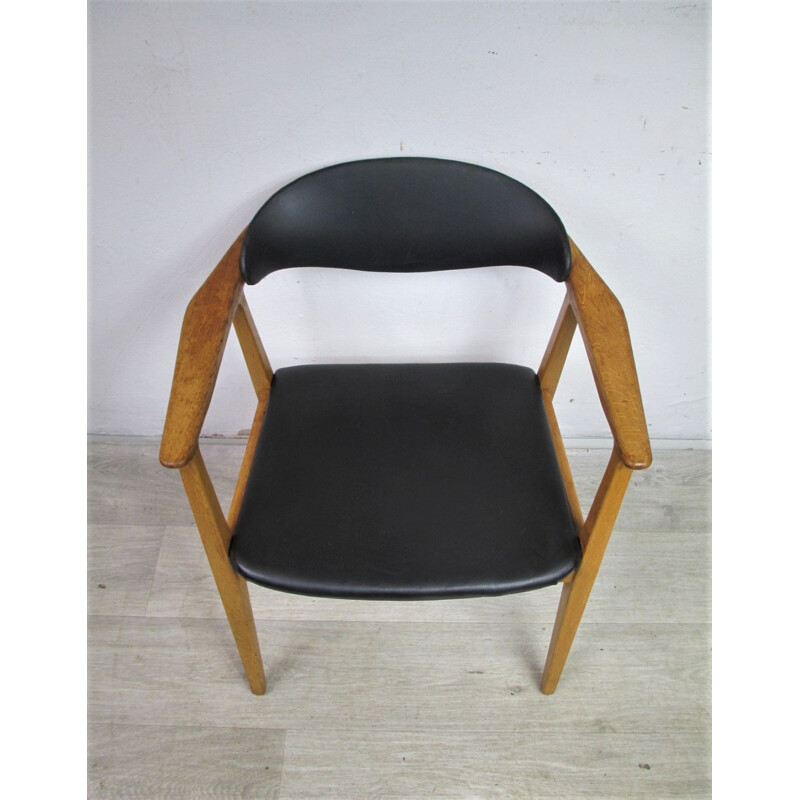 Vintage Office Chair by K.-E. Kullen Bodafors, Sweden 1960s