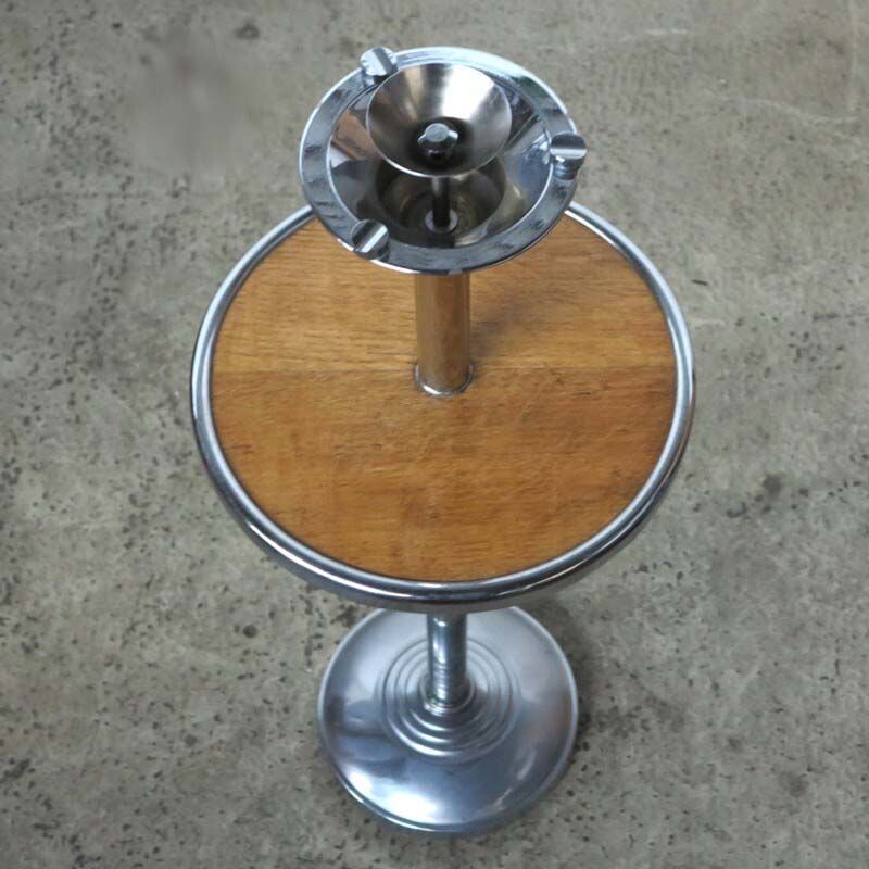 Vintage Art Deco Aschenbecher auf Standfuß, 1930