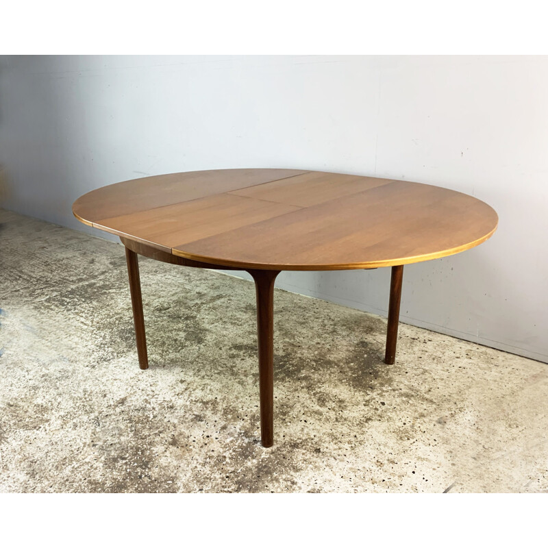 Vintage extending dining table by A.H. Mcintosh, Scotland 1970s