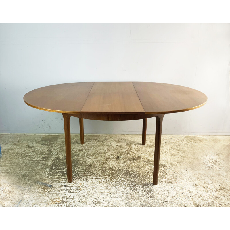 Vintage extending dining table by A.H. Mcintosh, Scotland 1970s