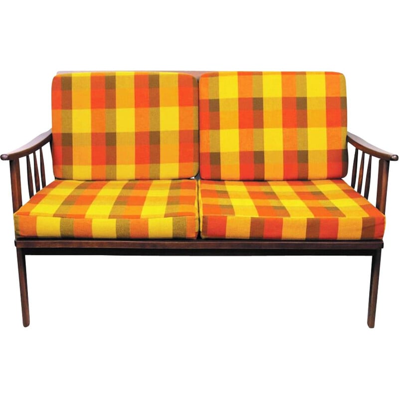 Vintage two-seater sofa, France 1960