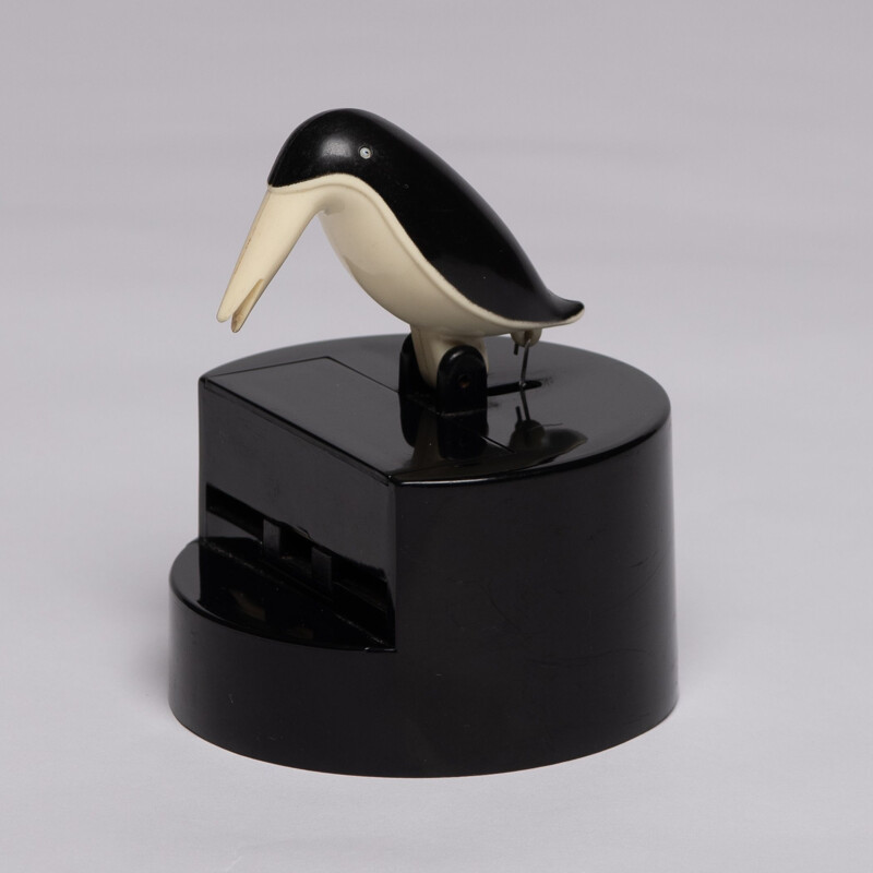 Vintage Bakelite Toucan Cocktail Stick Dispenser 1960s