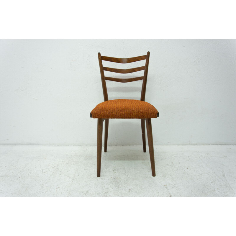 Lot de 4 chaises vintage, Tchécoslovaquie 1960