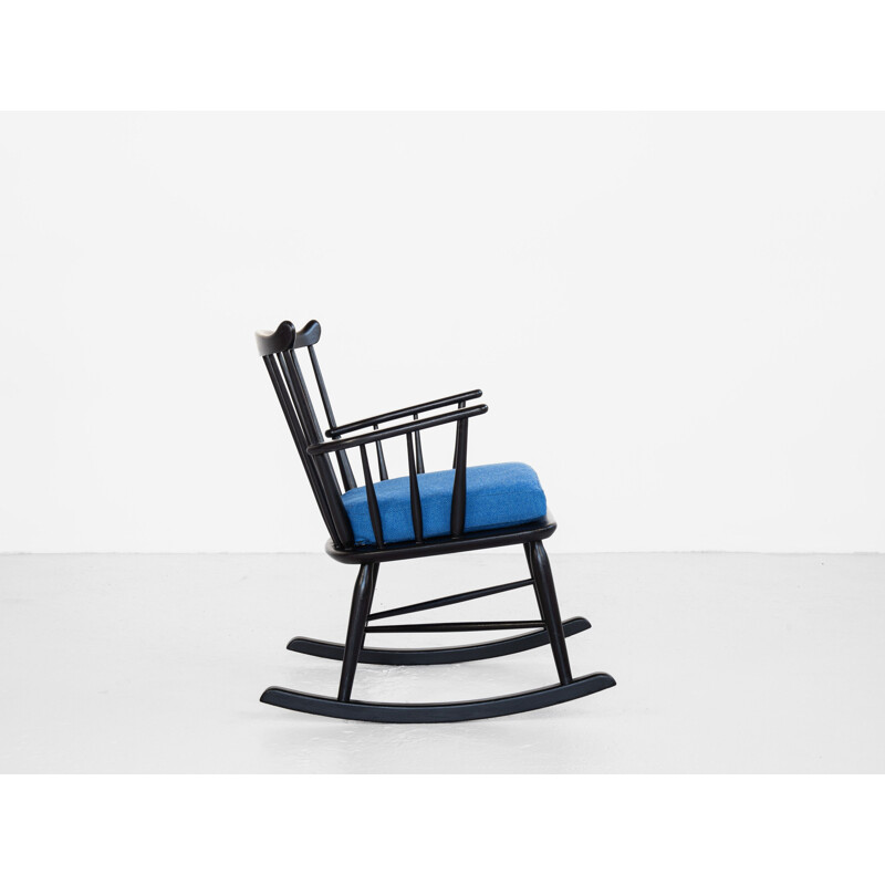 Midcentury rocking chair by Thomas Harlev for Farstrup, Danish 1960s