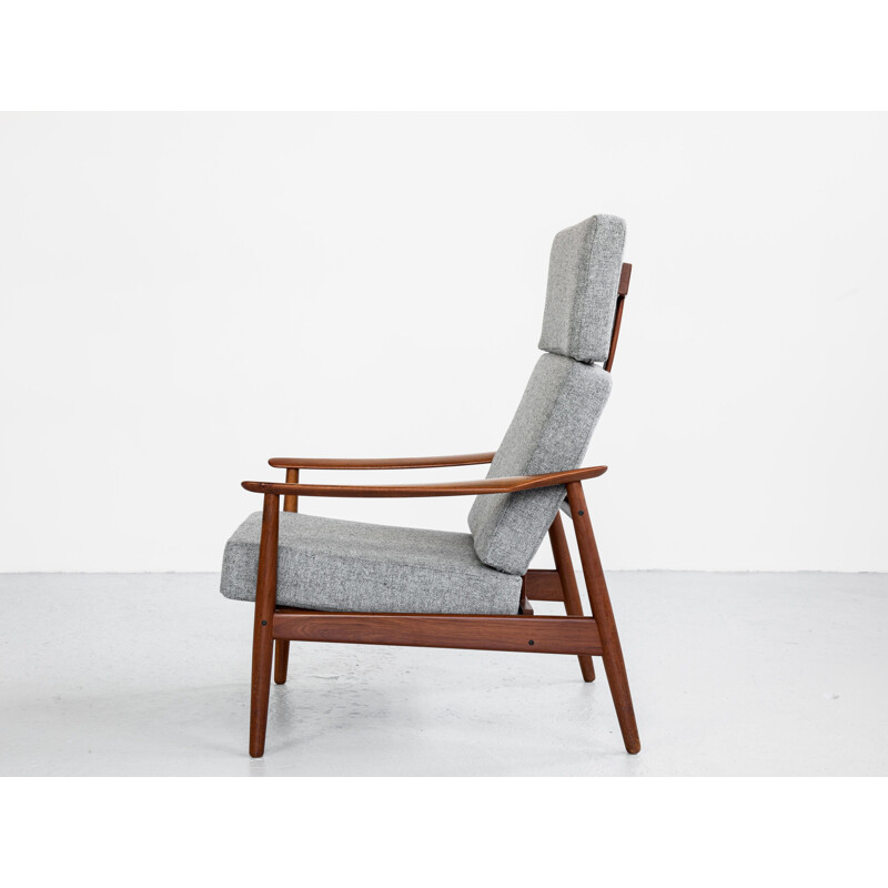 Midcentury lounge chair in teak by Arne Vodder for France & Son, Danish 1960s