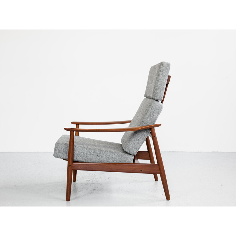 Midcentury lounge chair in teak by Arne Vodder for France & Son, Danish 1960s