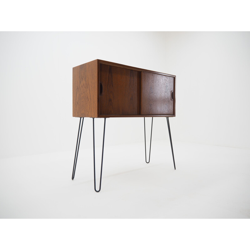 Vintage Teak Upcycled Cabinet, Danish 1960s