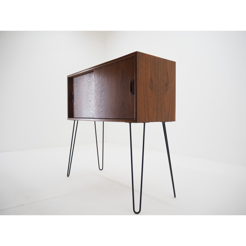 Vintage Teak Upcycled Cabinet, Danish 1960s