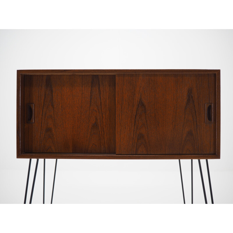 Vintage Teak Upcycled Cabinet, Danish 1960s