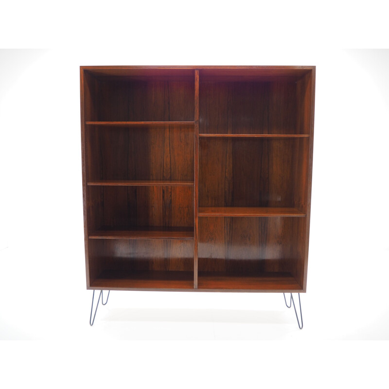 Vintage Palisander Bookcase by Omann Jun, Denmark 1960s