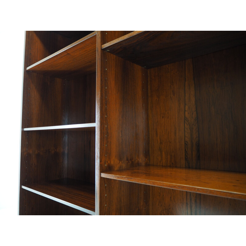 Vintage Palisander Bookcase by Omann Jun, Denmark 1960s